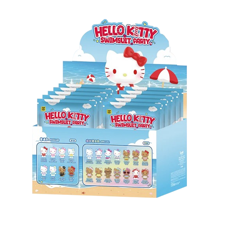 TOPTOY Hello Kitty Colorful Swimsuit Figures Surprise Bag#AnimeFigure #ScaleFigure#FigureCollection#DisplayPiece#FigureCollector
