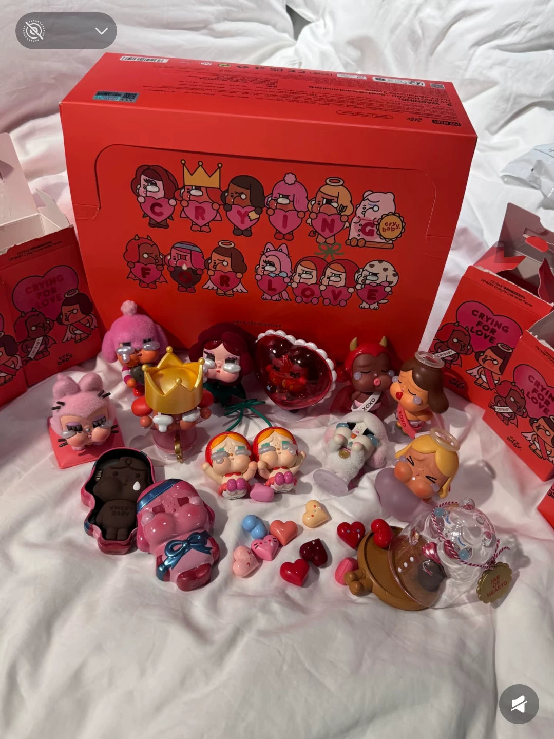 CRYBABY Crying For Love Series Figures#FigureCollector  #ToyPhotography #NewFigure