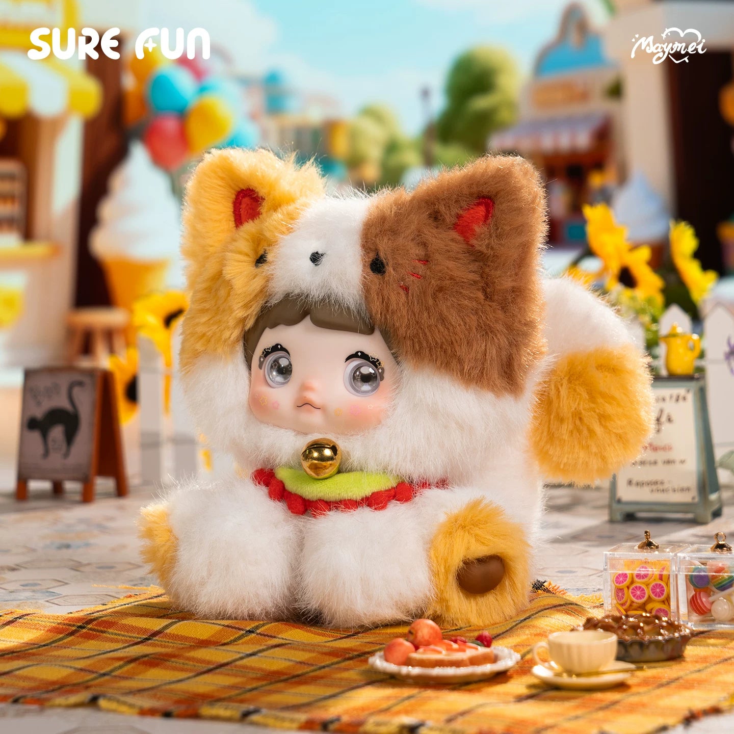 【T】Nommi Sitting Zoo Series Plush Blind Box