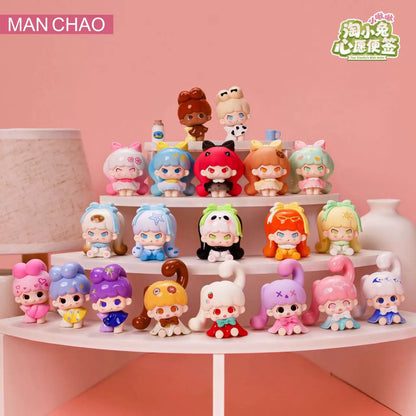 MANCHAO Tao Xiaotu's Little Bunches Wish Note Mini Figure Series#CollectibleStatue #BlindBoxFigure #MysteryToy