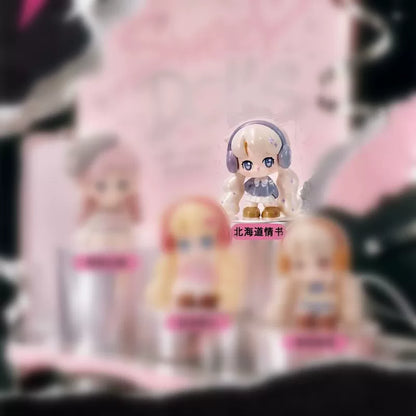 【O】FANCY UP  Coco School Idol Series Blind Box#Tiny Bean Collectible#Cute Bean Toy#Kawaii Mini Beans#Tiny Pocket Beans#Cute Bean Toy