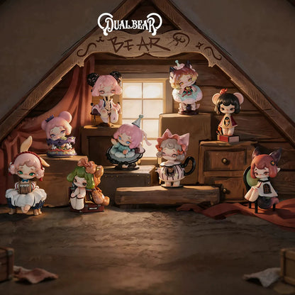 Dual bear-Attic Encounter Series Figures Blind Box#figures#collectibles#blindbox
