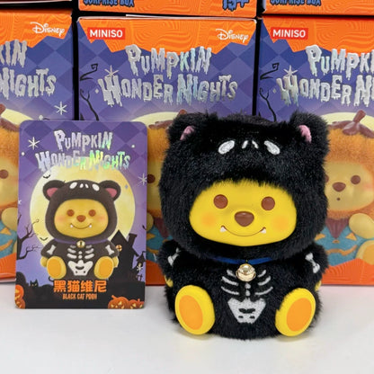 MINISO Disney Winnie-the-Pooh Pumpkin Wonder Nights Surprise Fluffy Ornament#FigureCommunity #FigureCollector #NewFigure 