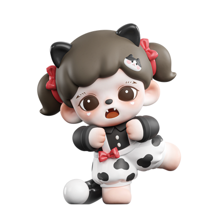 TNTSPACE Zoraa Meow Cat Face Club series MINI unbox toy#FigureHaul  #NewFigure  #DeskFigure 
