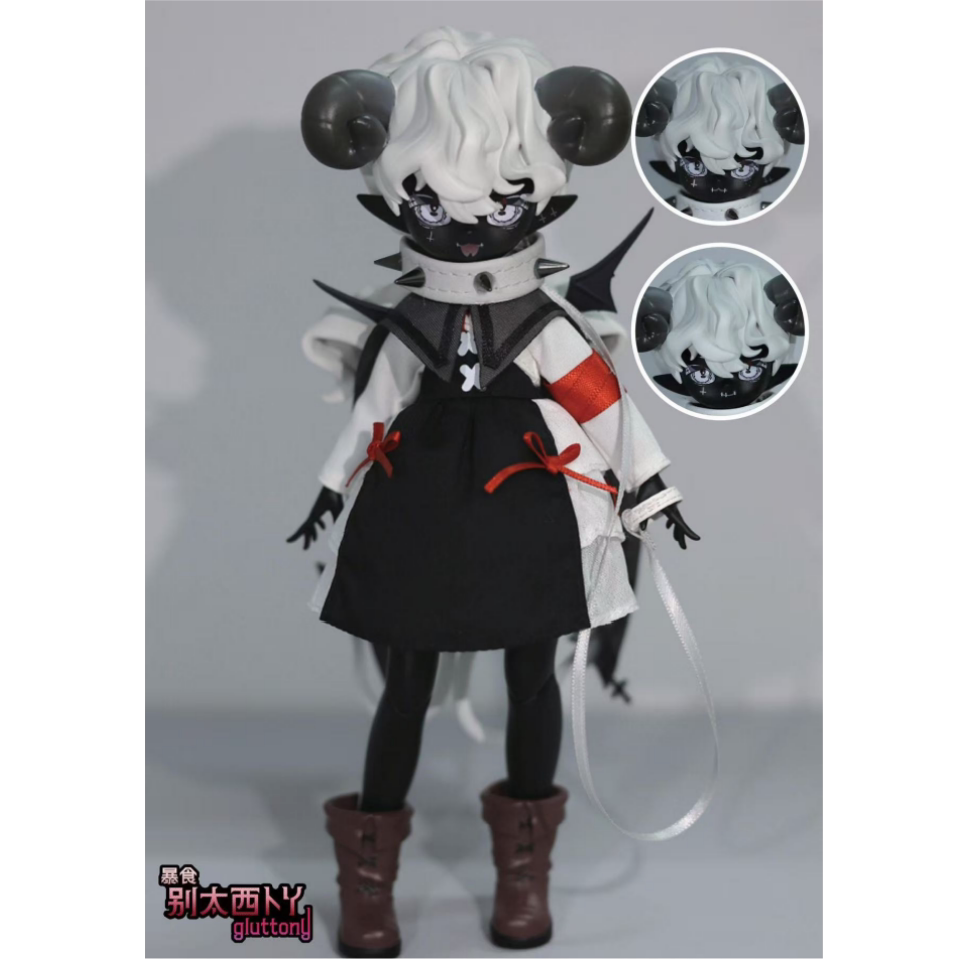 [T]Cooze Devil Horns Series 1/8 Action Figure BJD Blind Box