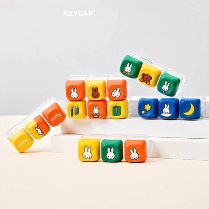 miffy Keycap Fidget Blind Box#keychain#figures#accessaries