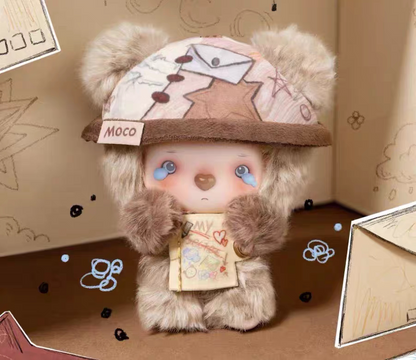 MOCO BEAR-Tiny Footprint Guide Series Plush Blind Box#CollectibleStatue #BlindBoxFigure #MysteryToy