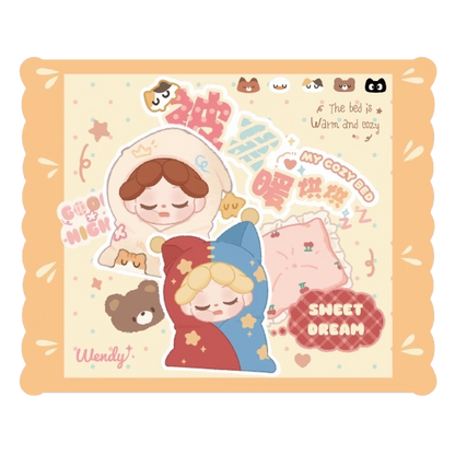 Wendy My Cozy Bed Series Beans Blind Box#Tiny Bean Collectible #Kawaii Mini Beans #Tiny Pocket Beans