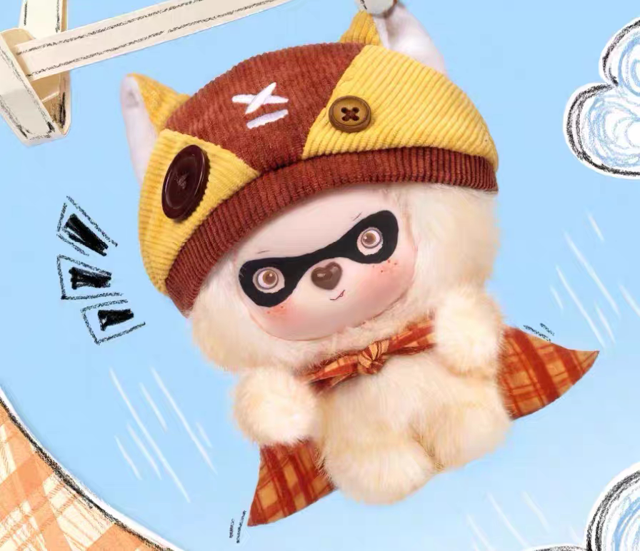 MOCO BEAR-Tiny Footprint Guide Series Plush Blind Box#CollectibleStatue #BlindBoxFigure #MysteryToy