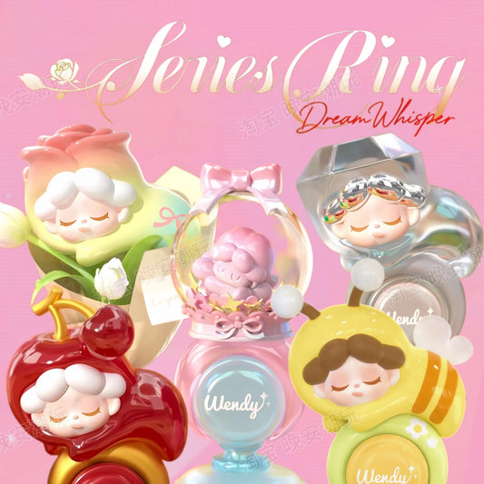 Wendy-Dream whisper feries ring series beans#Kawaii Mini Beans #Tiny Pocket Beans #Mini Bean Blind Capsule