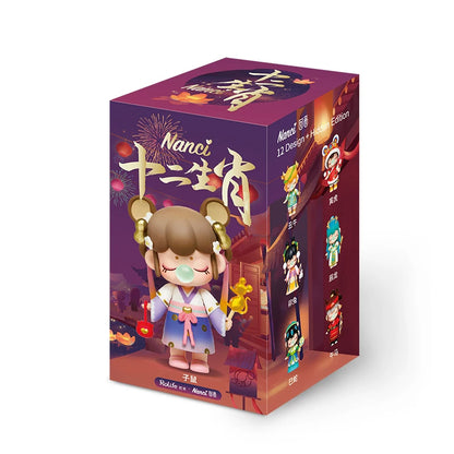 【正品】若来Nanci囡茜十二生肖系列盲盒网红少女心公仔潮流摆件
