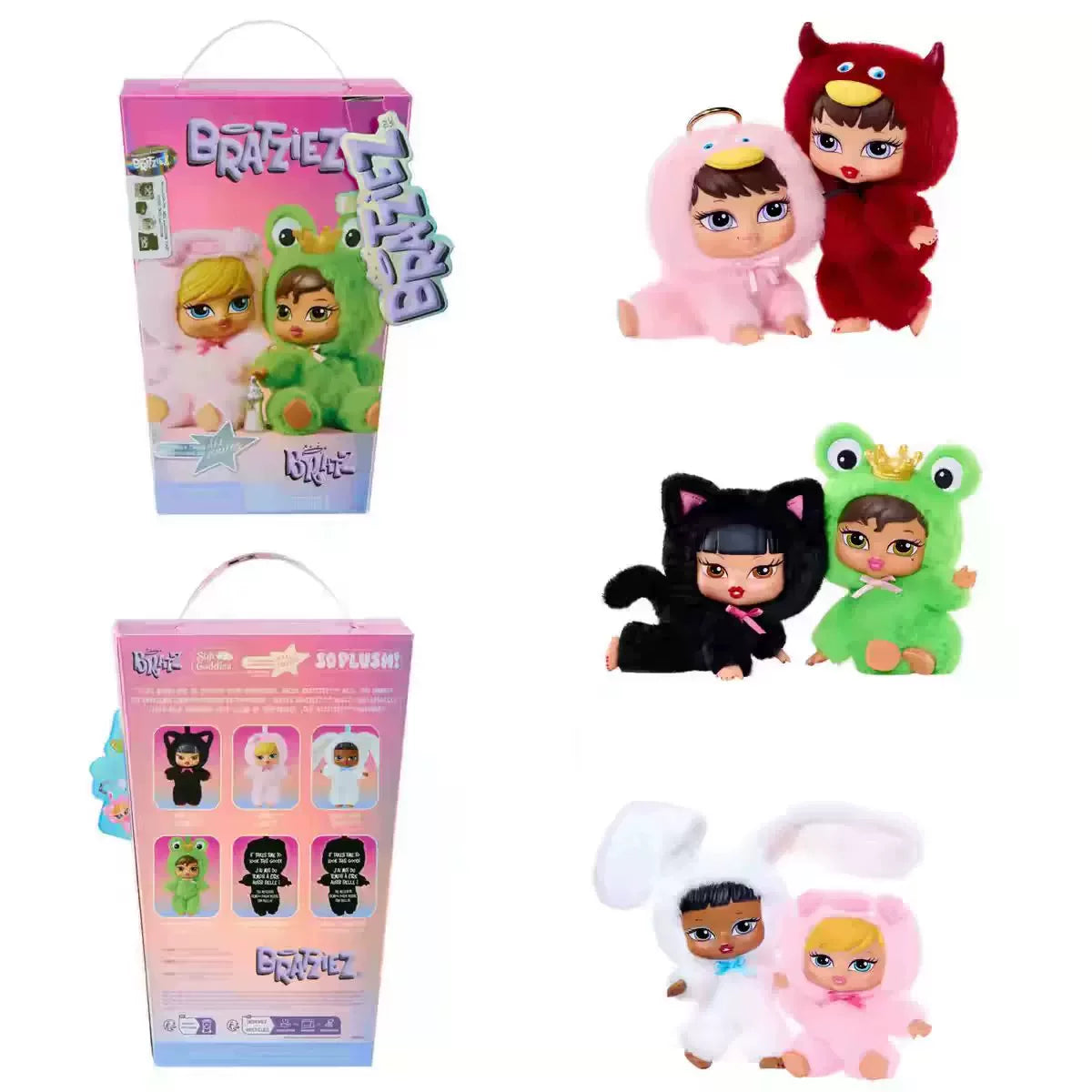 Bratz Bratziez Iconz Series Plush Keychain Blind Box#blindbox#collectibles#plush