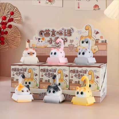 "Meow-Speak" Small Incense Burner Blind Box