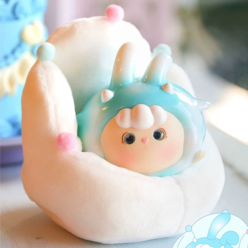 【X】The Lamb And His Nest Plush Surprise Box-Bestie Lamb#Mystery Plush Doll #Kawaii Plush Figure