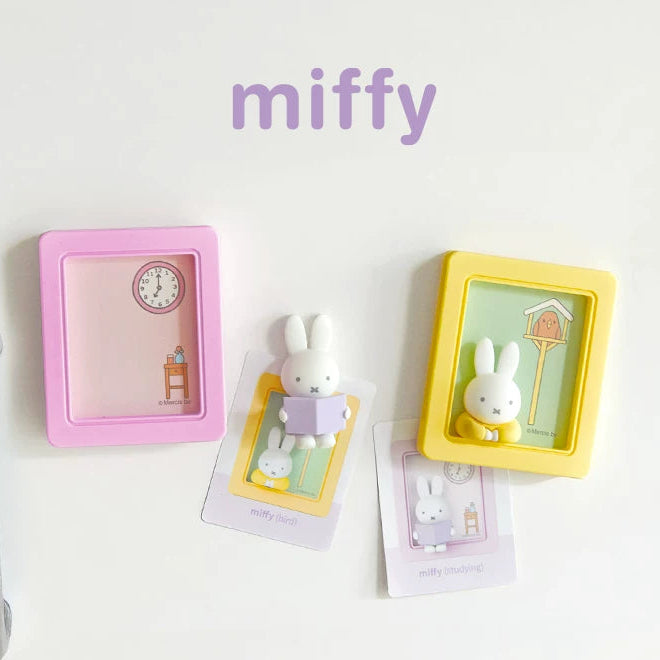Miffy photo frame fridge magnet series blind box#FigureCollection #MysteryFigure #DeskFigure 