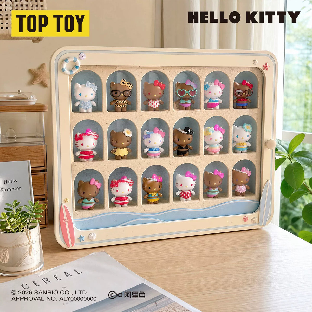 TOPTOY Hello Kitty Colorful Swimsuit Figures Surprise Bag#AnimeFigure #ScaleFigure#FigureCollection#DisplayPiece#FigureCollector