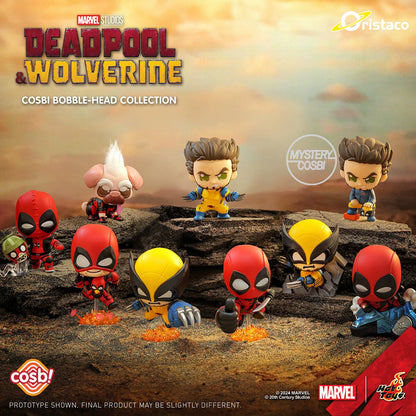 Deadpool&Wolverine Cosbi Bobble-Head Collection（Series2）#AnimeFigure#CollectibleStatue#MysteryFigure