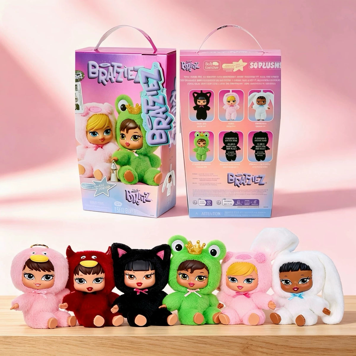 Bratz Bratziez Iconz Series Plush Keychain Blind Box#blindbox#collectibles#plush