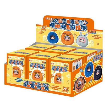 【T】Naruto Shippuden Meng Dudu Series Plush Blind Box Keychain