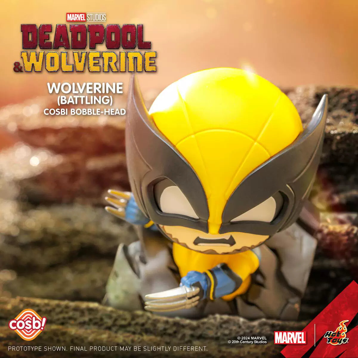 Deadpool&Wolverine Cosbi Bobble-Head Collection（Series2）#AnimeFigure#CollectibleStatue#MysteryFigure