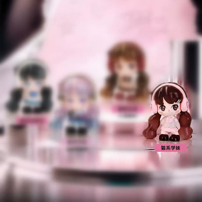 【O】FANCY UP  Coco School Idol Series Blind Box#Tiny Bean Collectible#Cute Bean Toy#Kawaii Mini Beans#Tiny Pocket Beans#Cute Bean Toy