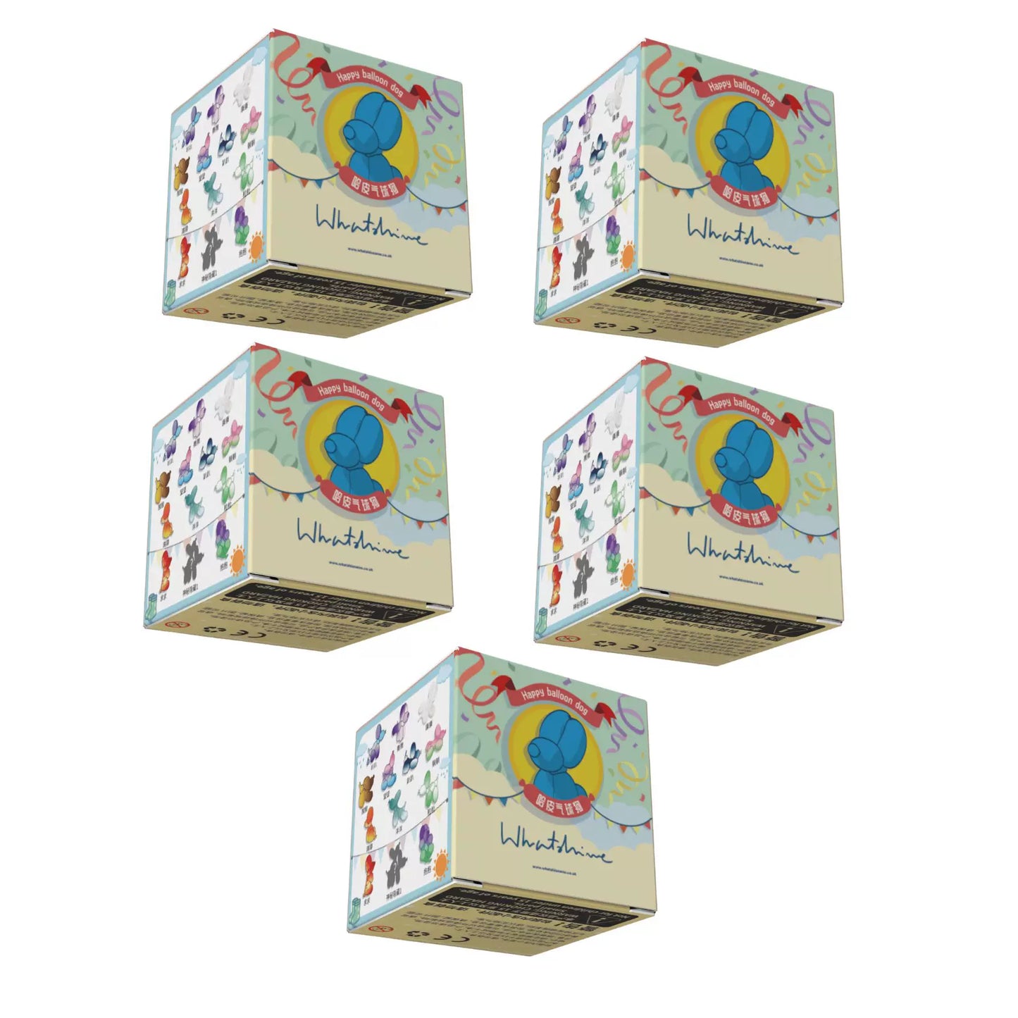 【T】Happy Balloon Dog Mini Series Blind Box