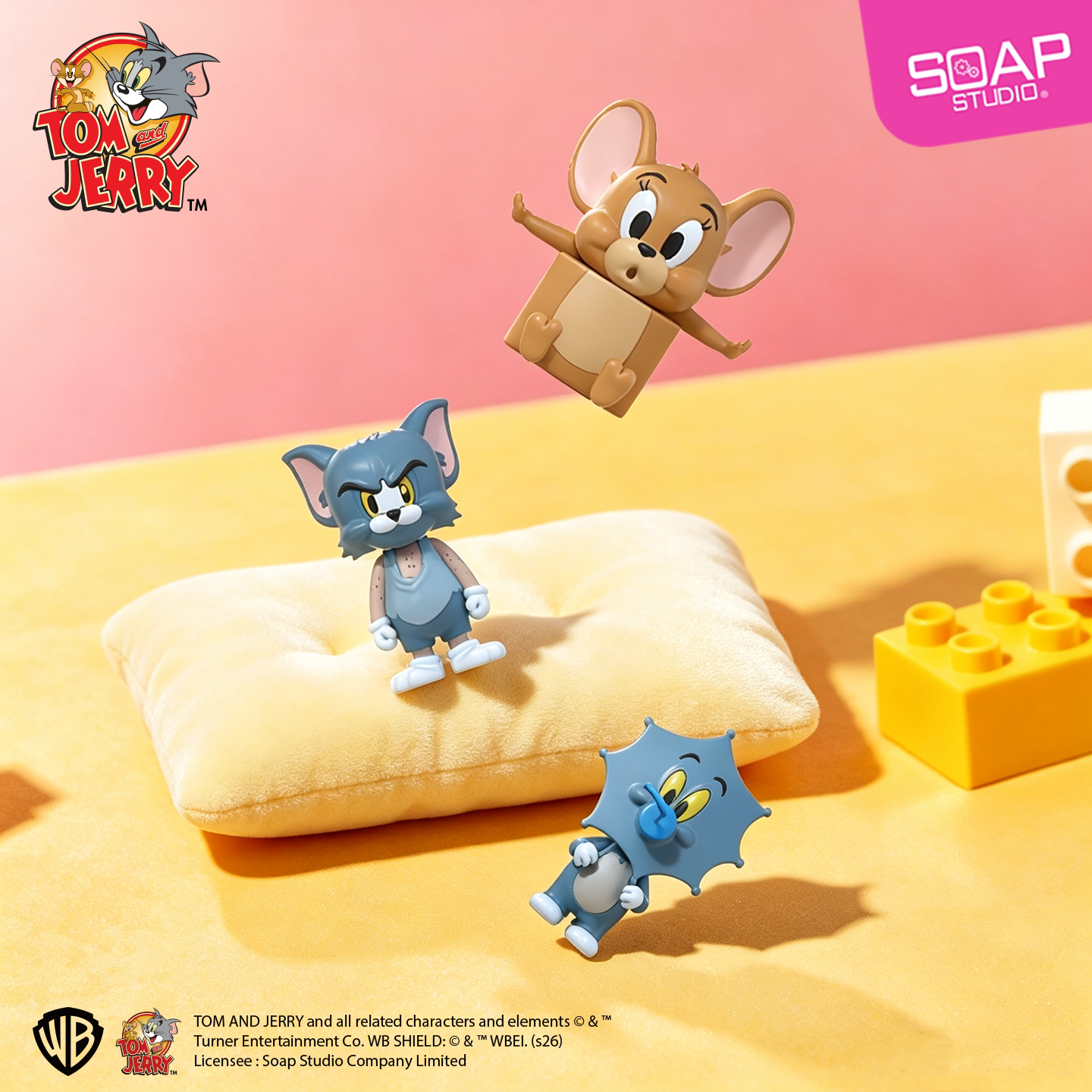 [O]Tom and Jerry ever-changing cute plush  Beans Blind Box#CollectibleStatue #BlindBoxFigure #MysteryToy