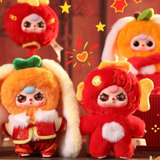 【T】Baby three-New Year plush blind box