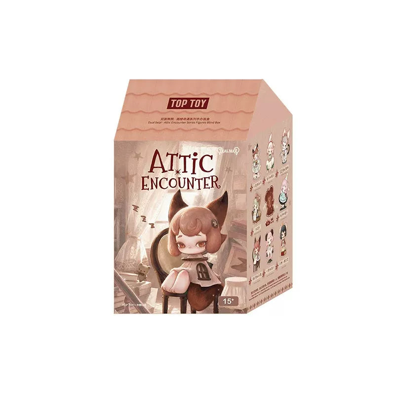 Dual bear-Attic Encounter Series Figures Blind Box#figures#collectibles#blindbox