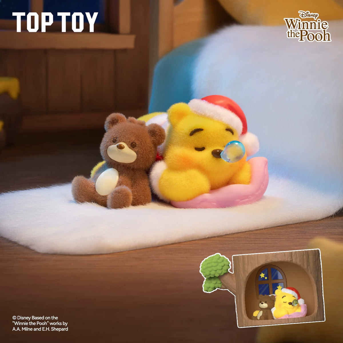 Disney Winnie the Pooh Hundred Acre Wood Tree House Series Figure Blind Box#NewFigure  #JustArrived #SatisfyingUnboxing