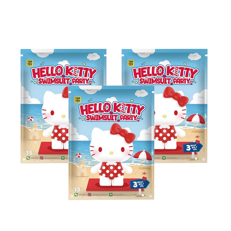 TOPTOY Hello Kitty Colorful Swimsuit Figures Surprise Bag#AnimeFigure #ScaleFigure#FigureCollection#DisplayPiece#FigureCollector