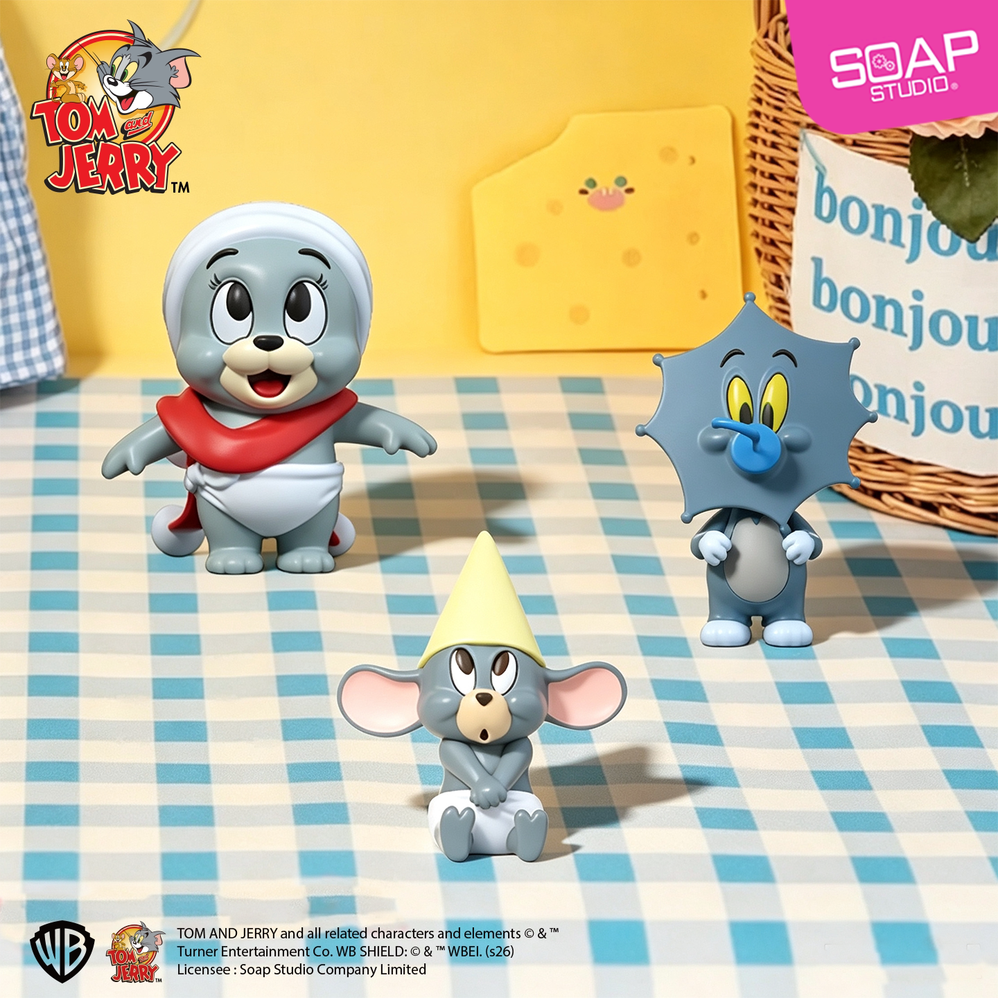 [O]Tom and Jerry ever-changing cute plush  Beans Blind Box#CollectibleStatue #BlindBoxFigure #MysteryToy