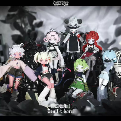 [T]Cooze Devil Horns Series 1/8 Action Figure BJD Blind Box