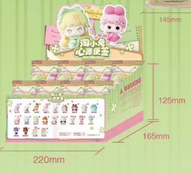 MANCHAO Tao Xiaotu's Little Bunches Wish Note Mini Figure Series#CollectibleStatue #BlindBoxFigure #MysteryToy