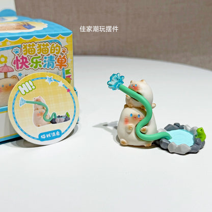 Happy List of Cats#UnboxingDay  #DeskFigure  #Mini Bean Figures