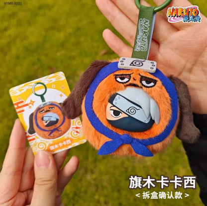 【T】Naruto Shippuden Meng Dudu Series Plush Blind Box Keychain