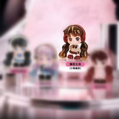 【O】FANCY UP  Coco School Idol Series Blind Box#Tiny Bean Collectible#Cute Bean Toy#Kawaii Mini Beans#Tiny Pocket Beans#Cute Bean Toy
