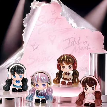 【O】FANCY UP  Coco School Idol Series Blind Box#Tiny Bean Collectible#Cute Bean Toy#Kawaii Mini Beans#Tiny Pocket Beans#Cute Bean Toy