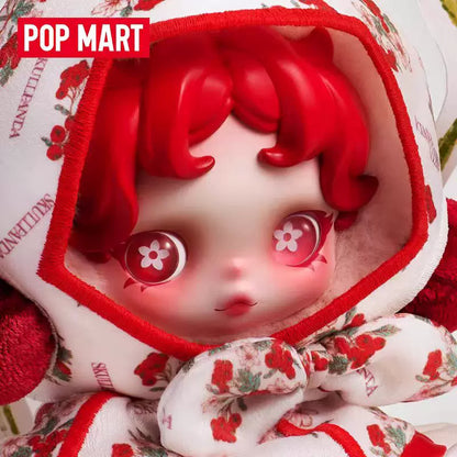 【T】SKULLPANDA Amid Flowers Plush Doll Pendant