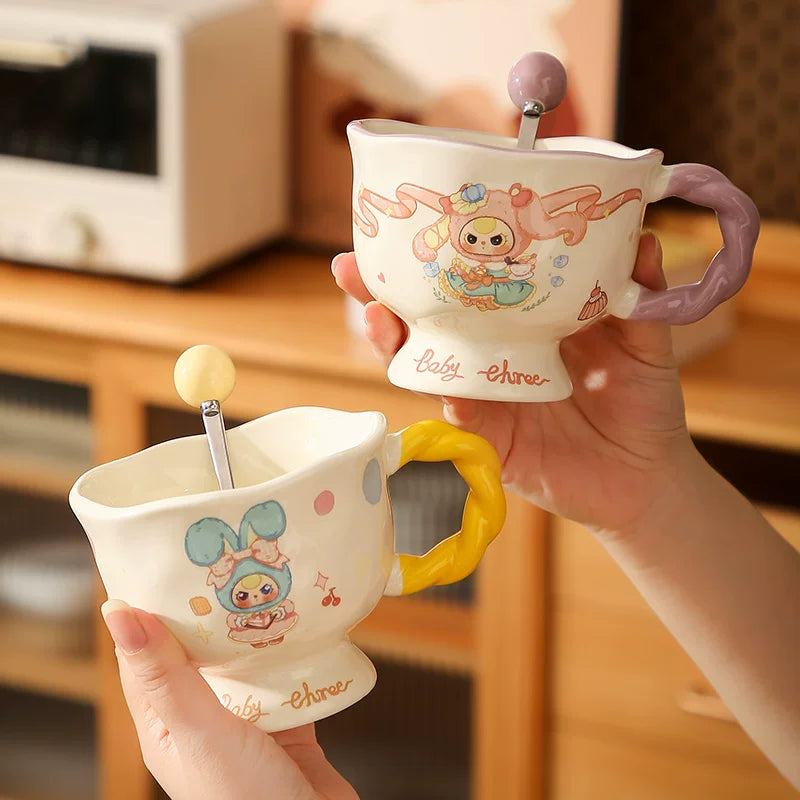 Baby three mugs