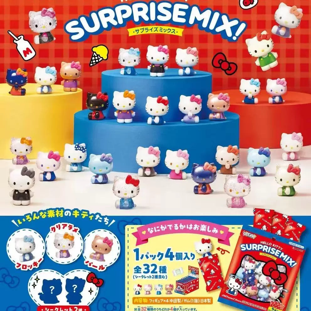【O】Sanrio HELLO KITTY SURPRISE MIX Blind Box#AnimeFigure#ScaleFigure#DesignerToy#FigureCollection#DisplayPiece #MysteryFigure