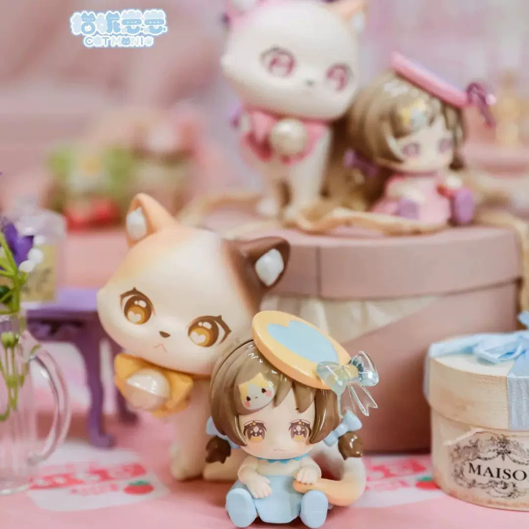 Sweet Emilya Cat Moni-Kitten Companion Series Figures Blind Box#FigureCollection#MysteryFigure#UnboxingFigure #BlindBoxCollector #StatueCollection 