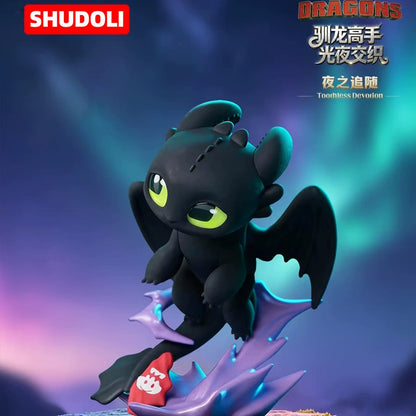 How to train your dragon interwined light&night series#AnimeCollector  #JustArrived  #UnboxingDay 