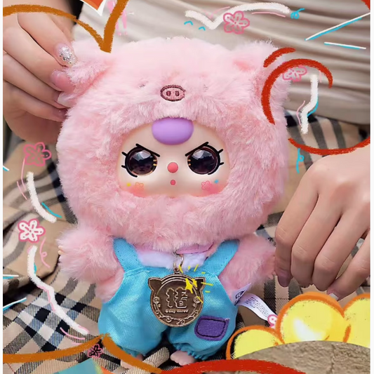【T】Baby Three  Chinese Zodiac Pendant plush blind box