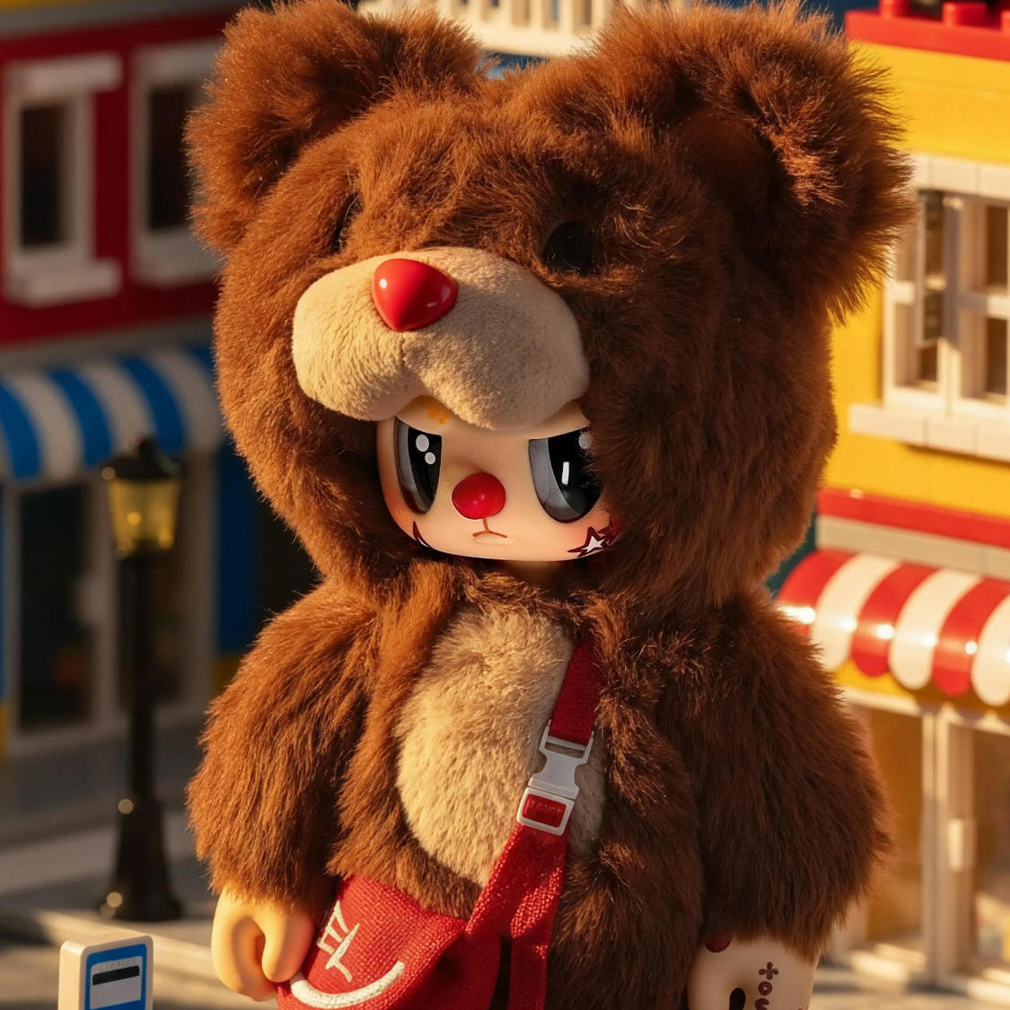 【T】REBEL BEAR find A bag series Vinyl Plush Blind Box