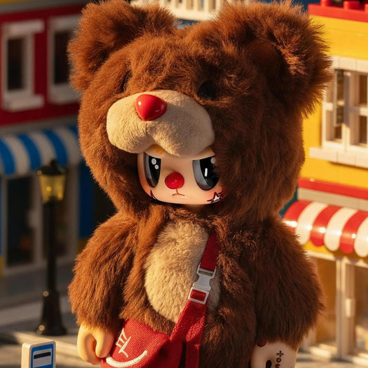 【T】REBEL BEAR find A bag series Vinyl Plush Blind Box