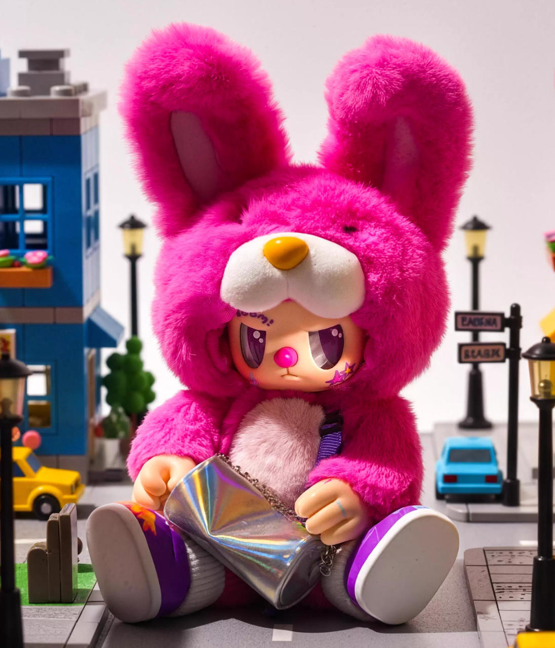 【T】REBEL BEAR find A bag series Vinyl Plush Blind Box