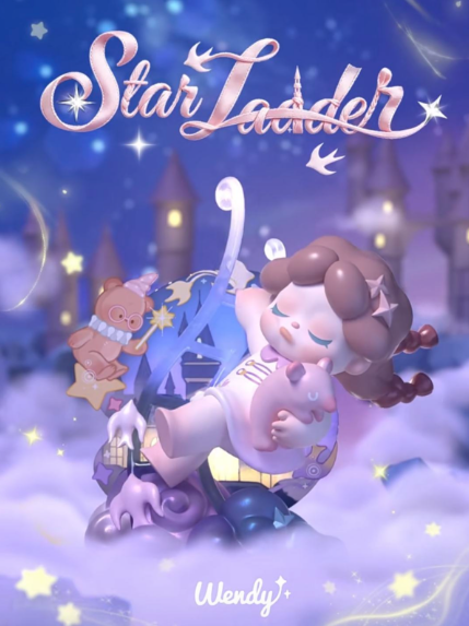 【Hidden】DODO SUGAR Wendy At Sunset And Moonrise Series Blind Box