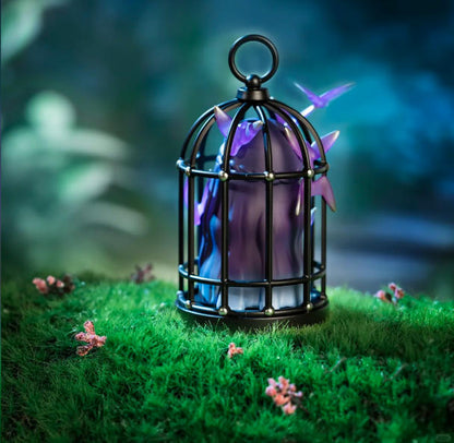 【L】Rolife Nanci Caged Bird Limited Edition#RareCollectible #LimitedRun#FigureCollection#Hanging Card