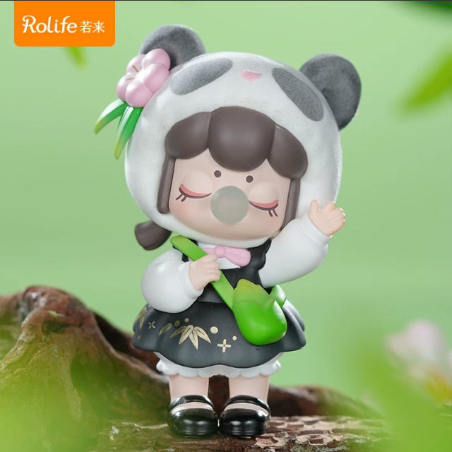 【L】Rolife Nanci Panda Limited Edition Figure#CollectibleStatue#RareCollectible#LimitedRun#Hanging Card